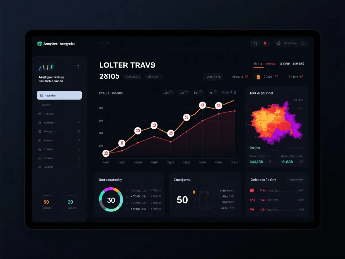 澳洲幸運5走勢圖分析介面示意